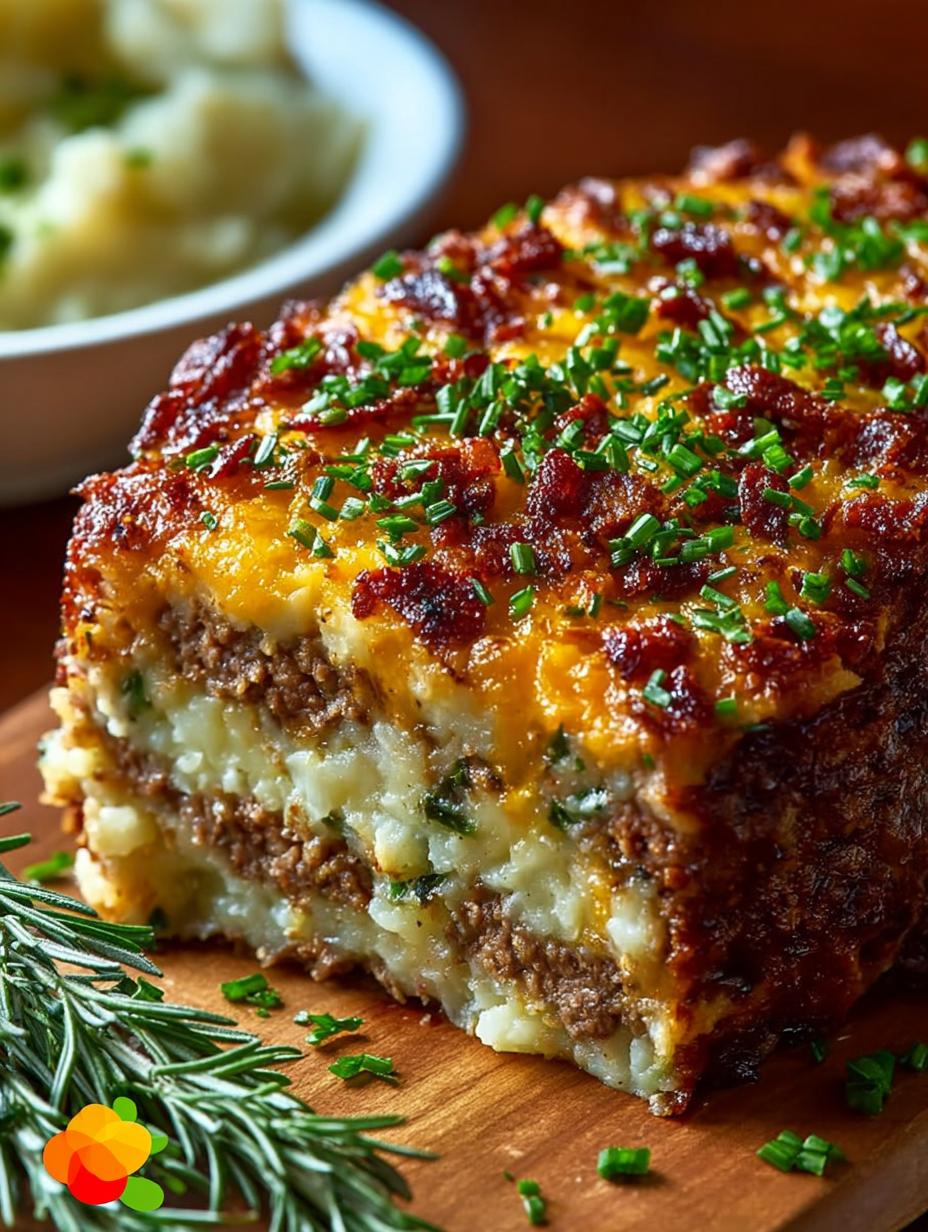Comfort Loaded Potato Meatloaf: 5 Reasons to Love It - Comfort Loaded Potato Meatloaf - additional detail