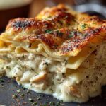 Creamy Alfredo Chicken Lasagna