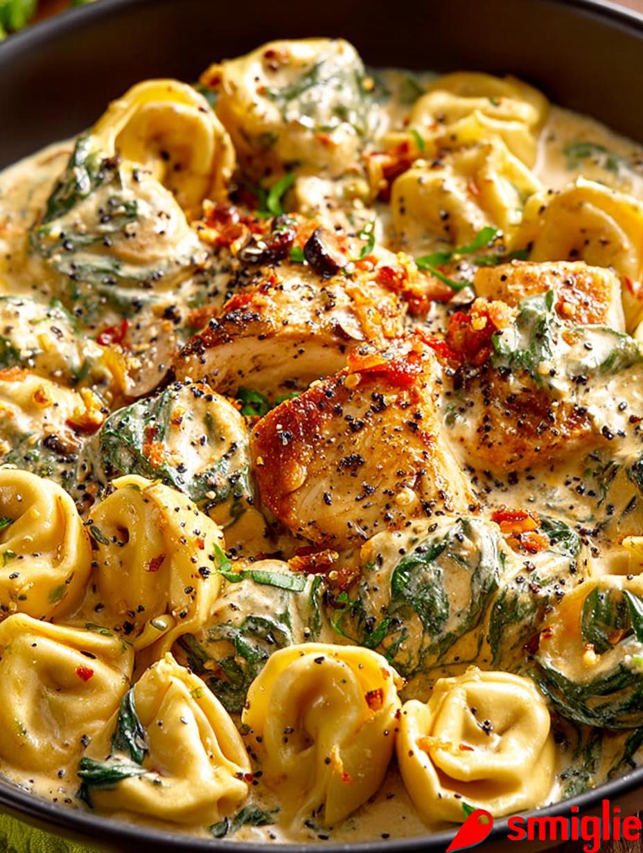Creamy Tuscan Chicken Tortellini: A 40-Minute Delight - Creamy Tuscan Chicken Tortellini - additional detail