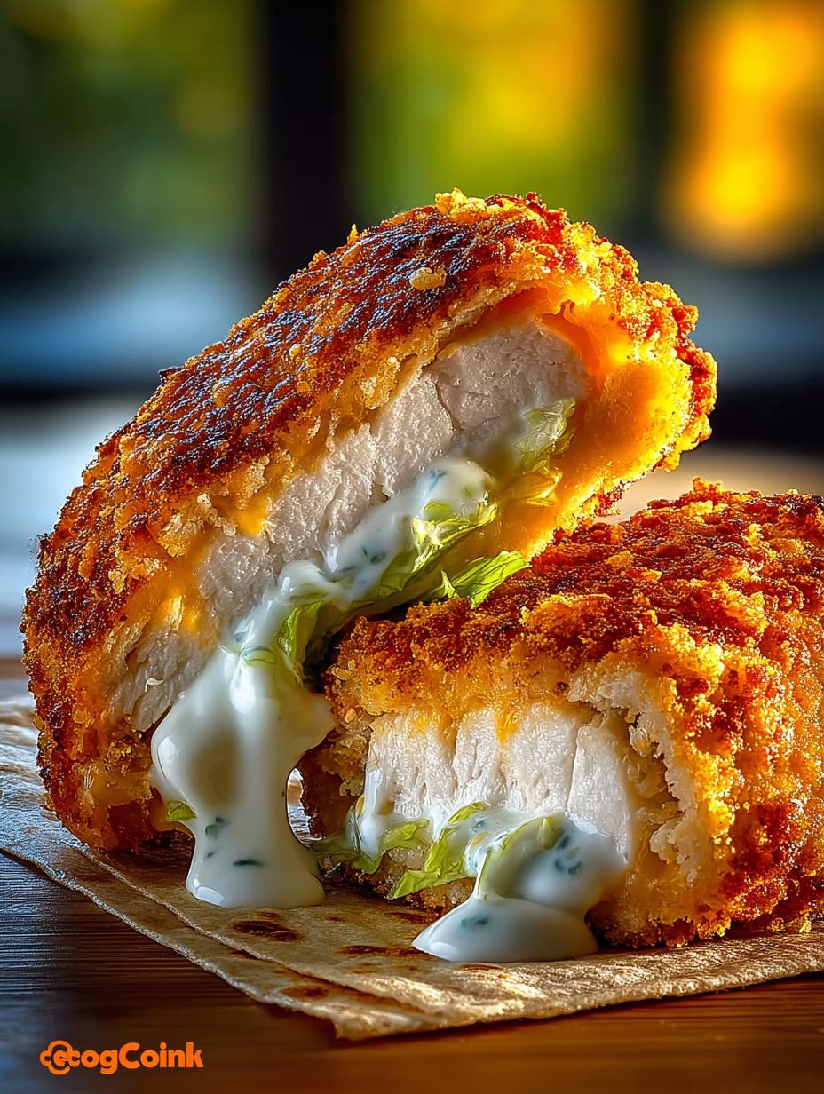 Crispy Chicken Ranch Snack