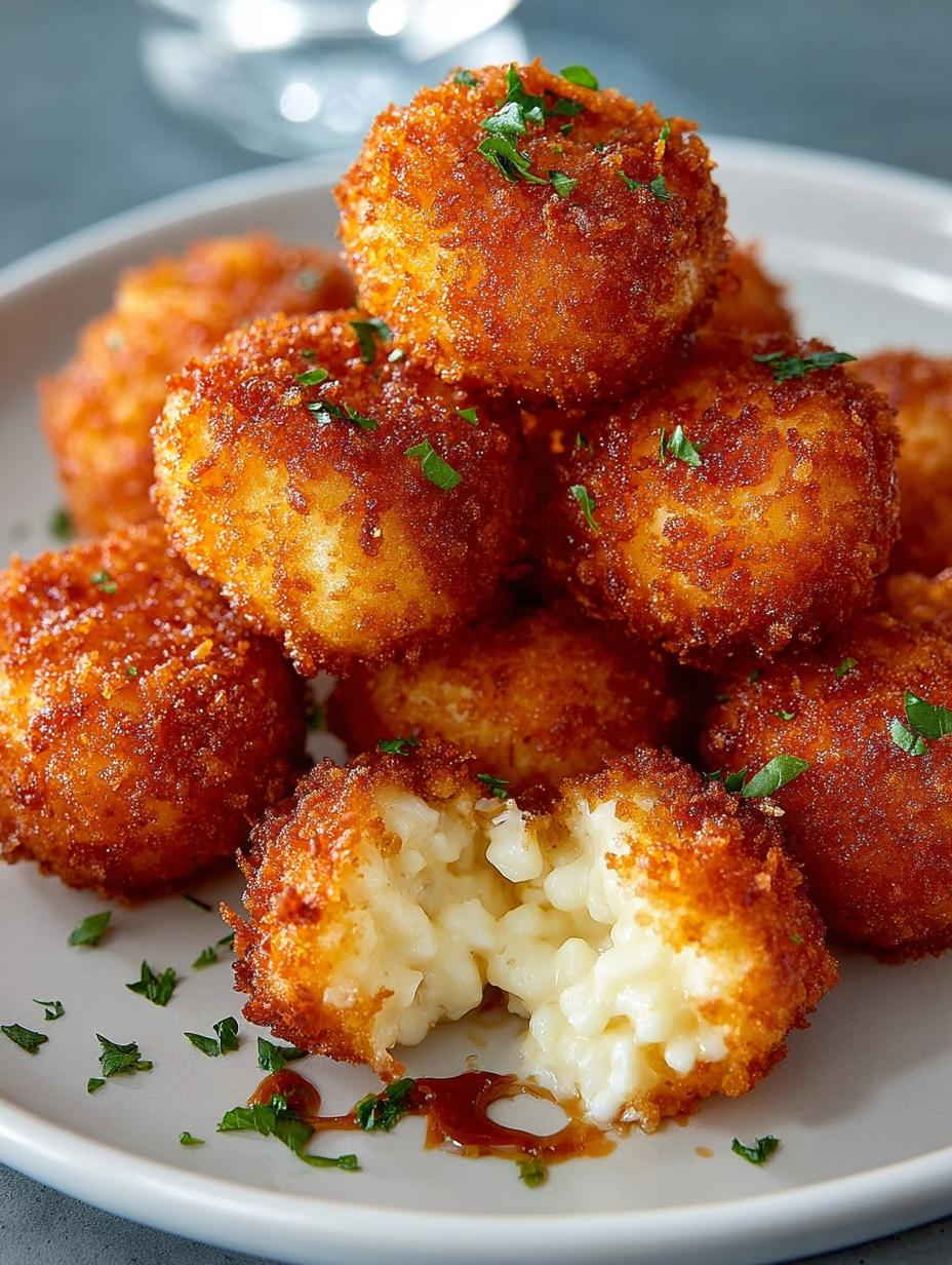 Crispy Fried Mac Cheese