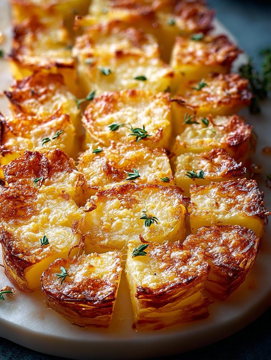 Crispy Garlic Domino Potato: A Stunning Side Dish - Crispy Garlic Domino Potato - main visual representation