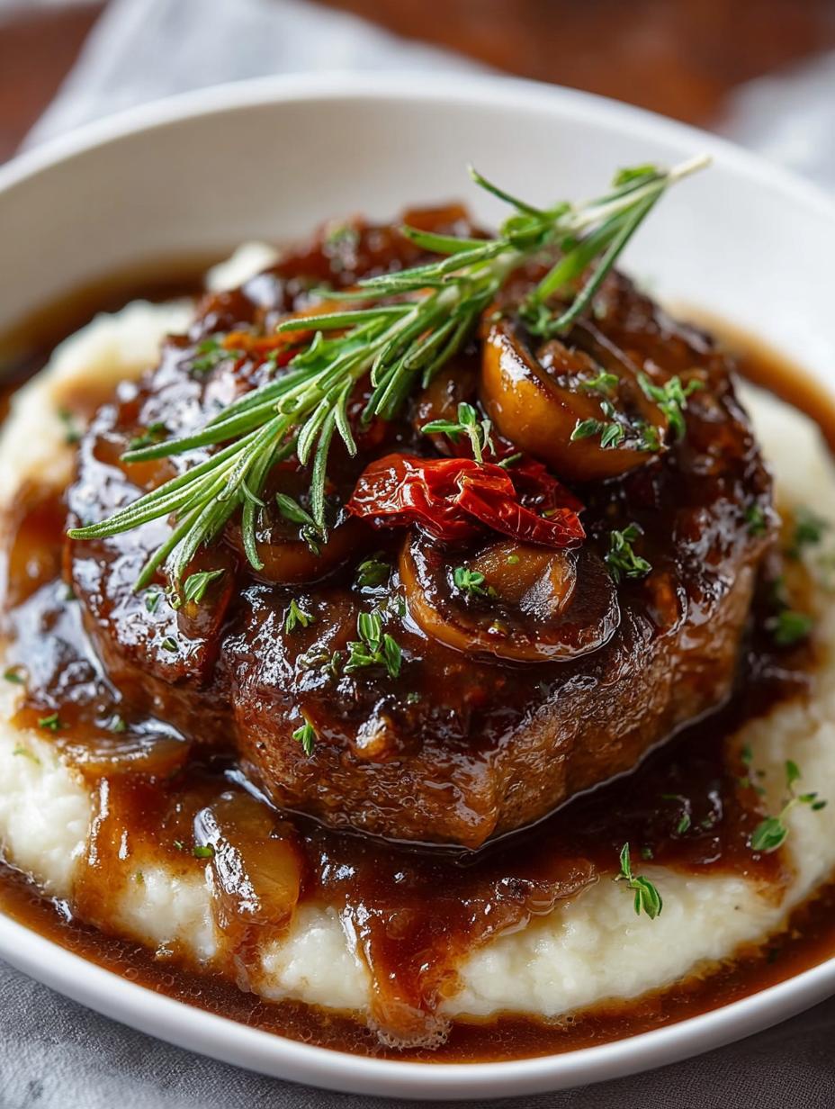 Crock Pot Salisbury Steak: 8 Steps to Comforting Flavor - Crock Pot Salisbury Steak - main visual representation