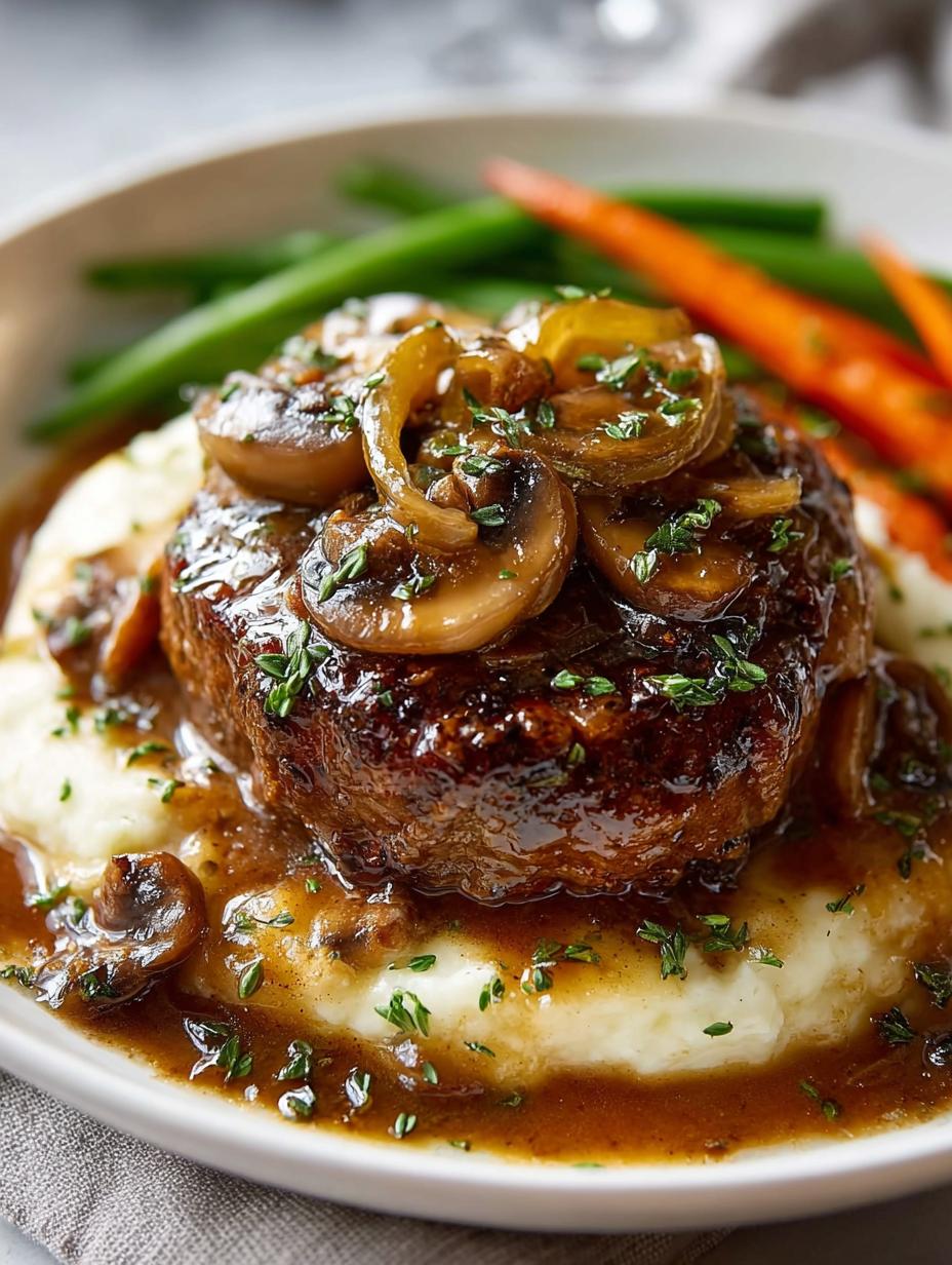 Crock Pot Salisbury Steak