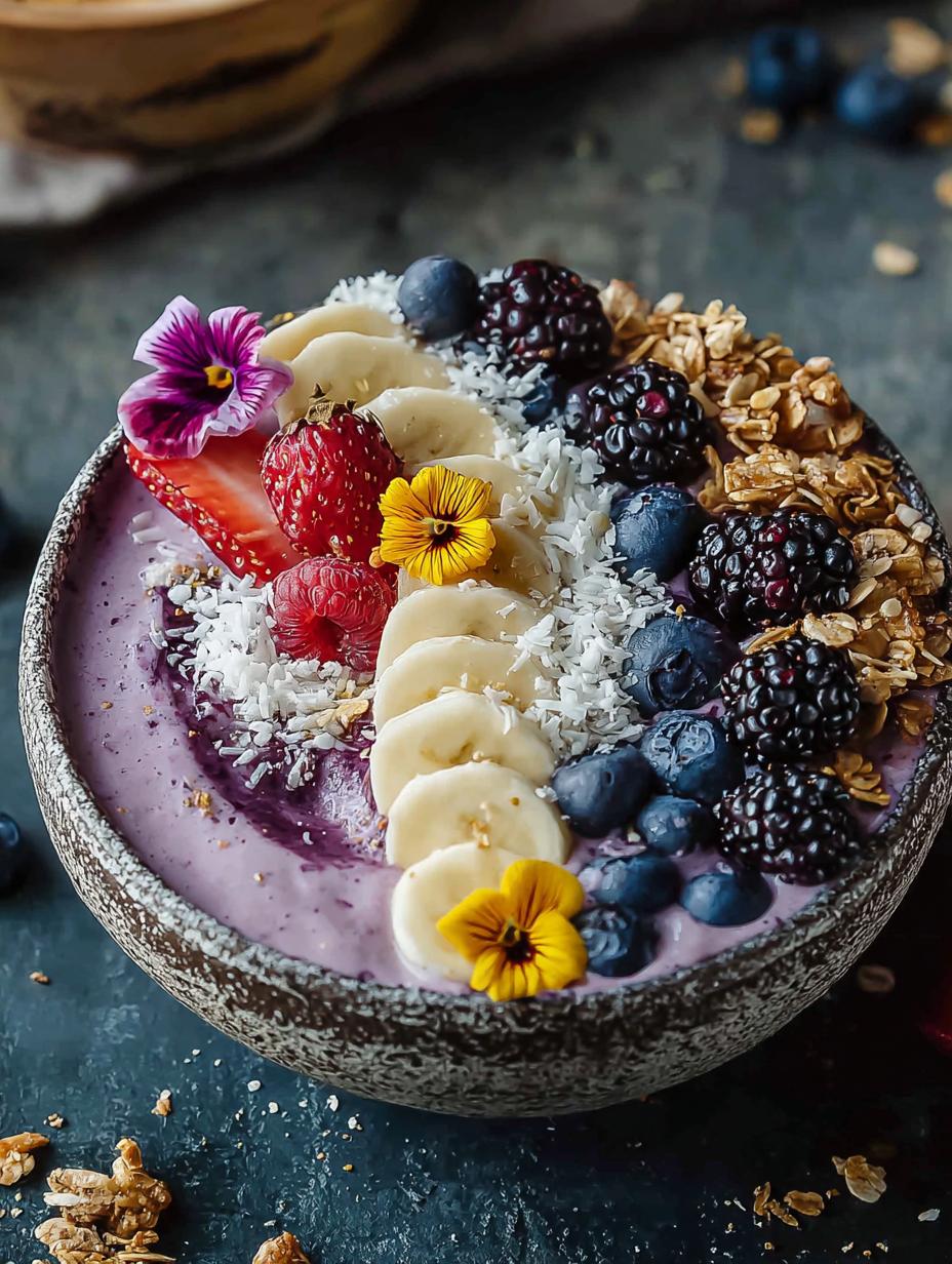 5-Minute Fruit Smoothie Bowl: A Refreshing Delight - Fruit Smoothie Bowl - main visual representation