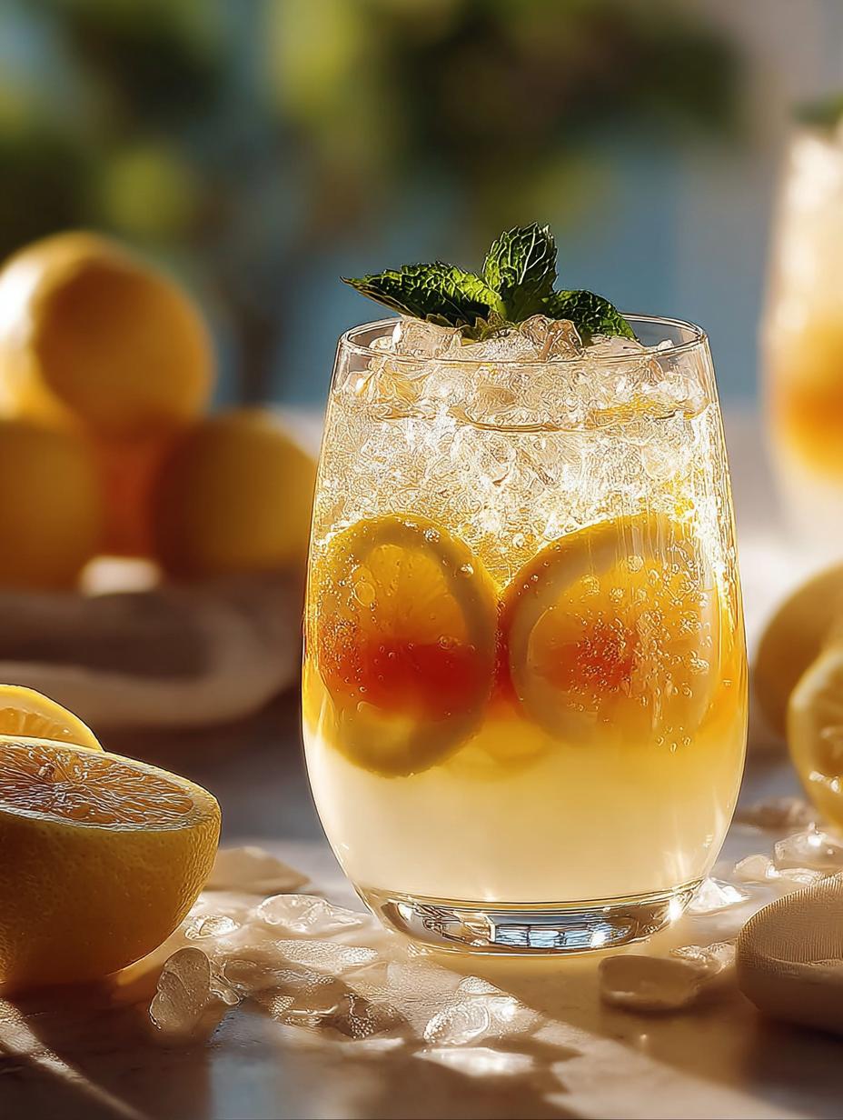 Irresistible Limoncello Sunrise Mocktail: 5-Minute Delight - Irresistible Limoncello Sunrise Mocktail - main visual representation