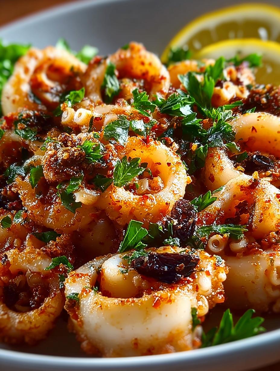 Keto Garlic Squid: 5 Reasons to Love This Flavorful Dish - Keto Garlic Squid - additional detail