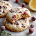 Lemon Cranberry Cookies
