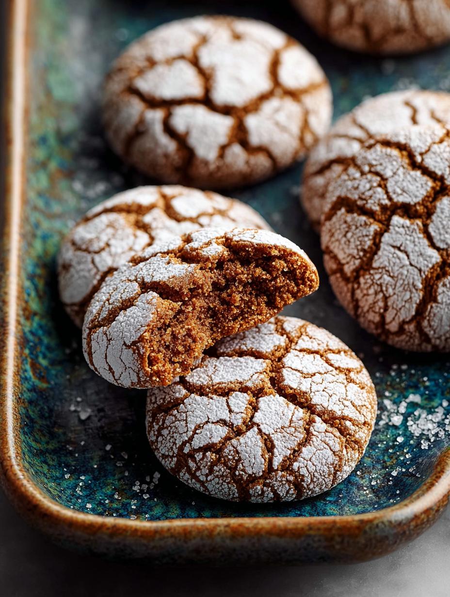 Molasses Crinkle Cookies: 5 Reasons to Love This Classic - Molasses Crinkle Cookies - additional detail