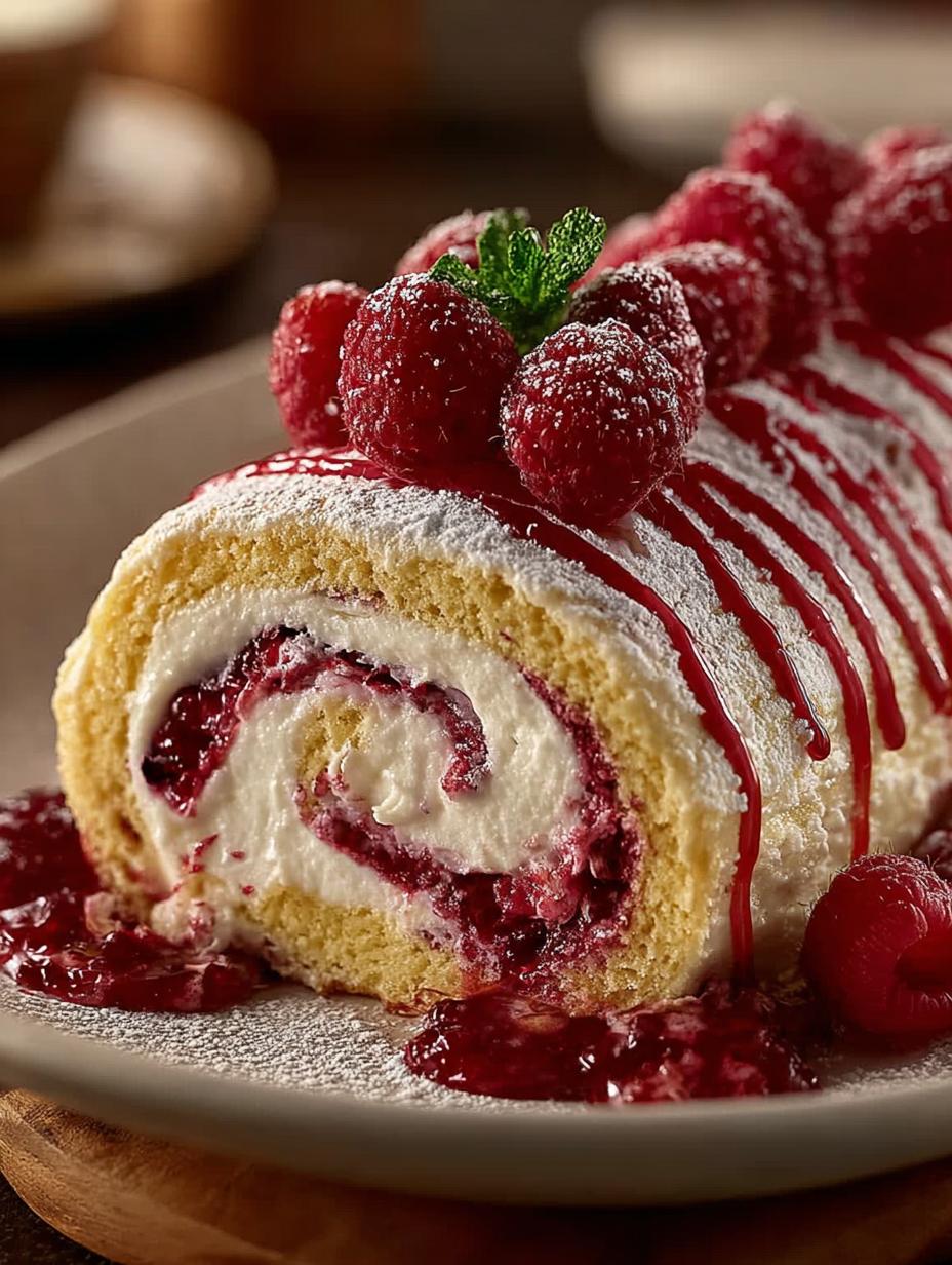 Raspberry Swirl Christmas Roll: 5 Steps to Festive Perfection - Raspberry Swirl Christmas Roll - main visual representation