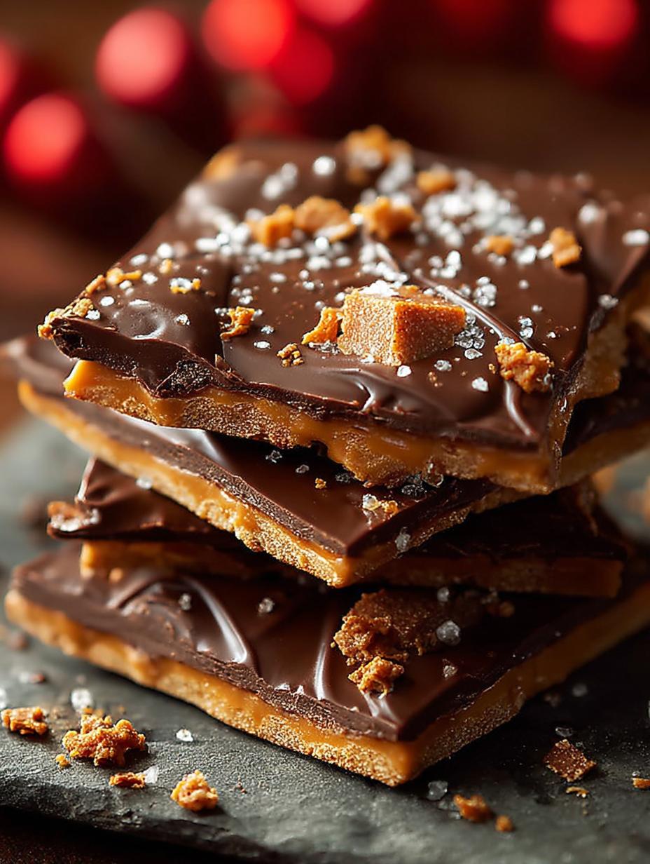 Irresistible Reindeer Bark with festive toppings ready for the holidays