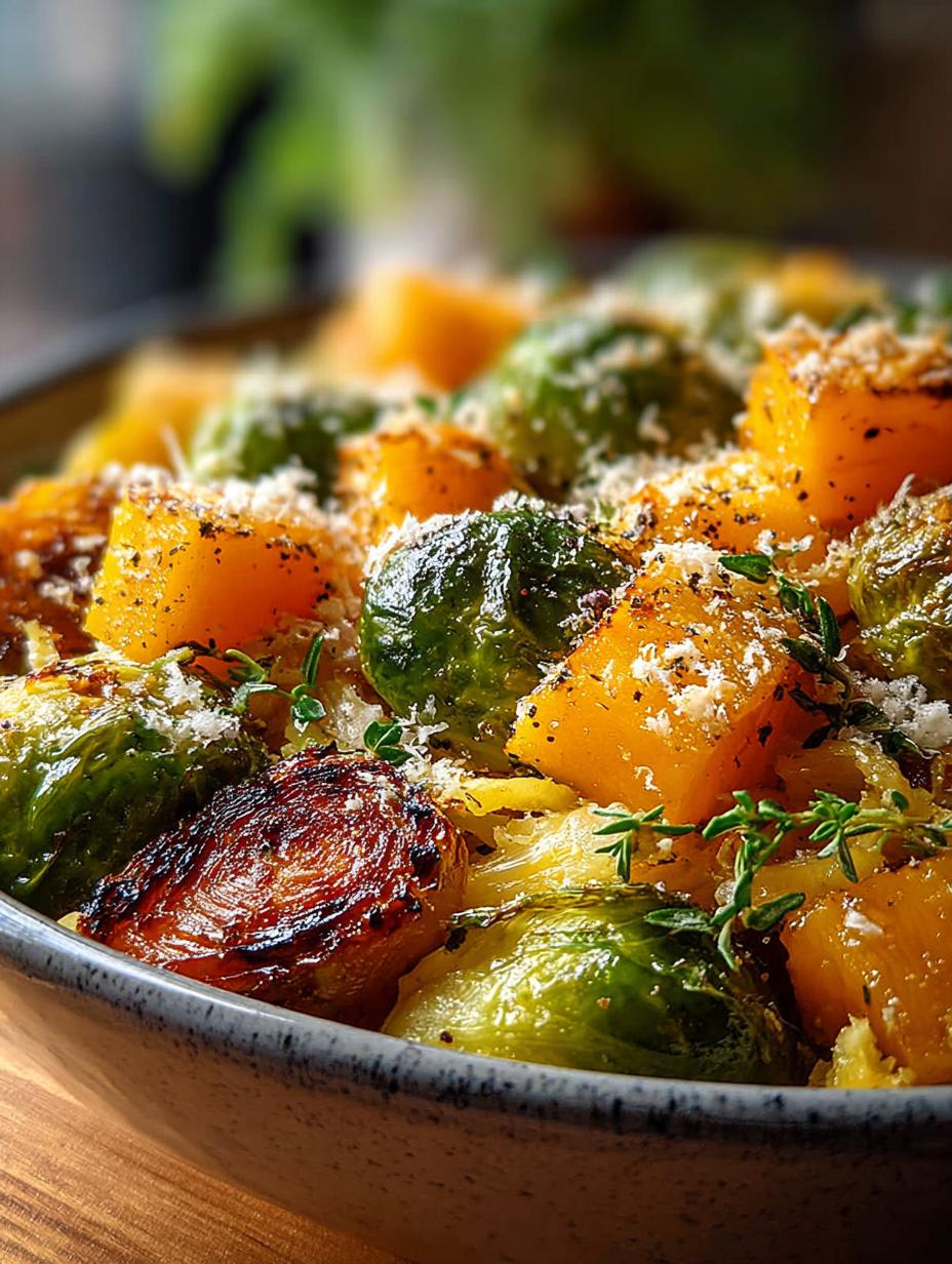 Roasted Brussels Sprouts Butternut: 5 Cozy Fall Recipes - Roasted Brussels Sprouts Butternut - main visual representation