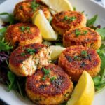 Salmon Patties with Lemon