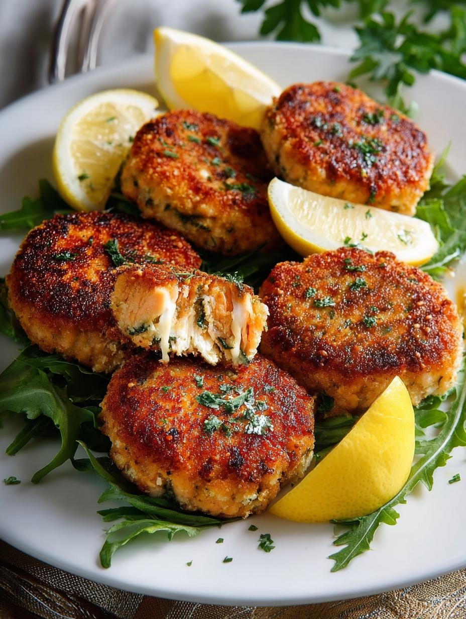 Salmon Patties with Lemon: 8 Crispy Delights to Savor - Salmon Patties with Lemon - additional detail