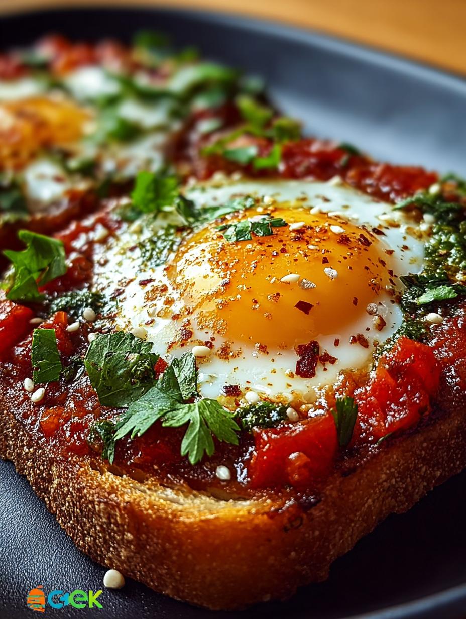Delicious Shakshouka Toast Recipe You Must Try - Shakshouka Toast - main visual representation