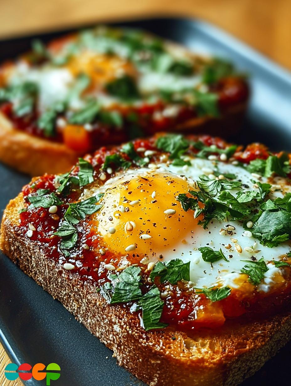 Shakshouka Toast