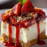 Strawberry Crunch Cheesecake Delight