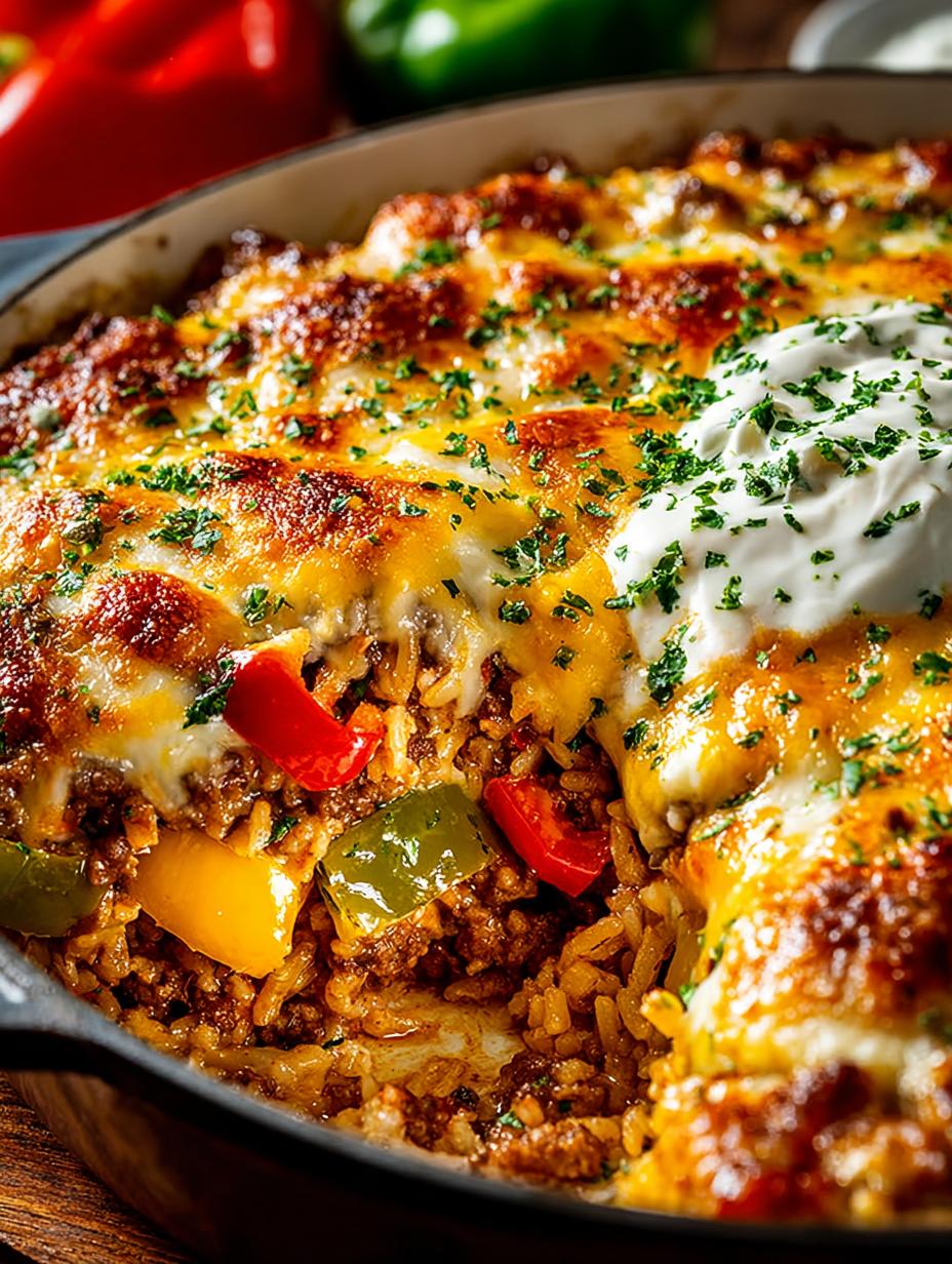 Delicious Stuffed Pepper Casserole for Quick Dinners - Stuffed Pepper Casserole - additional detail