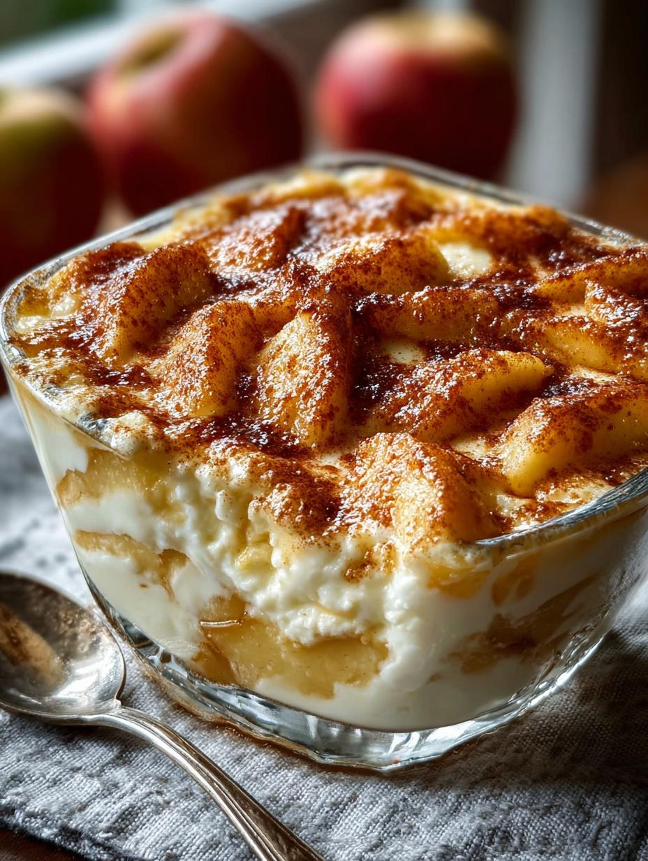 Apple Cinnamon Cottage Cheese Bake You’ll Love - Apple Cinnamon Cottage Cheese - main visual representation