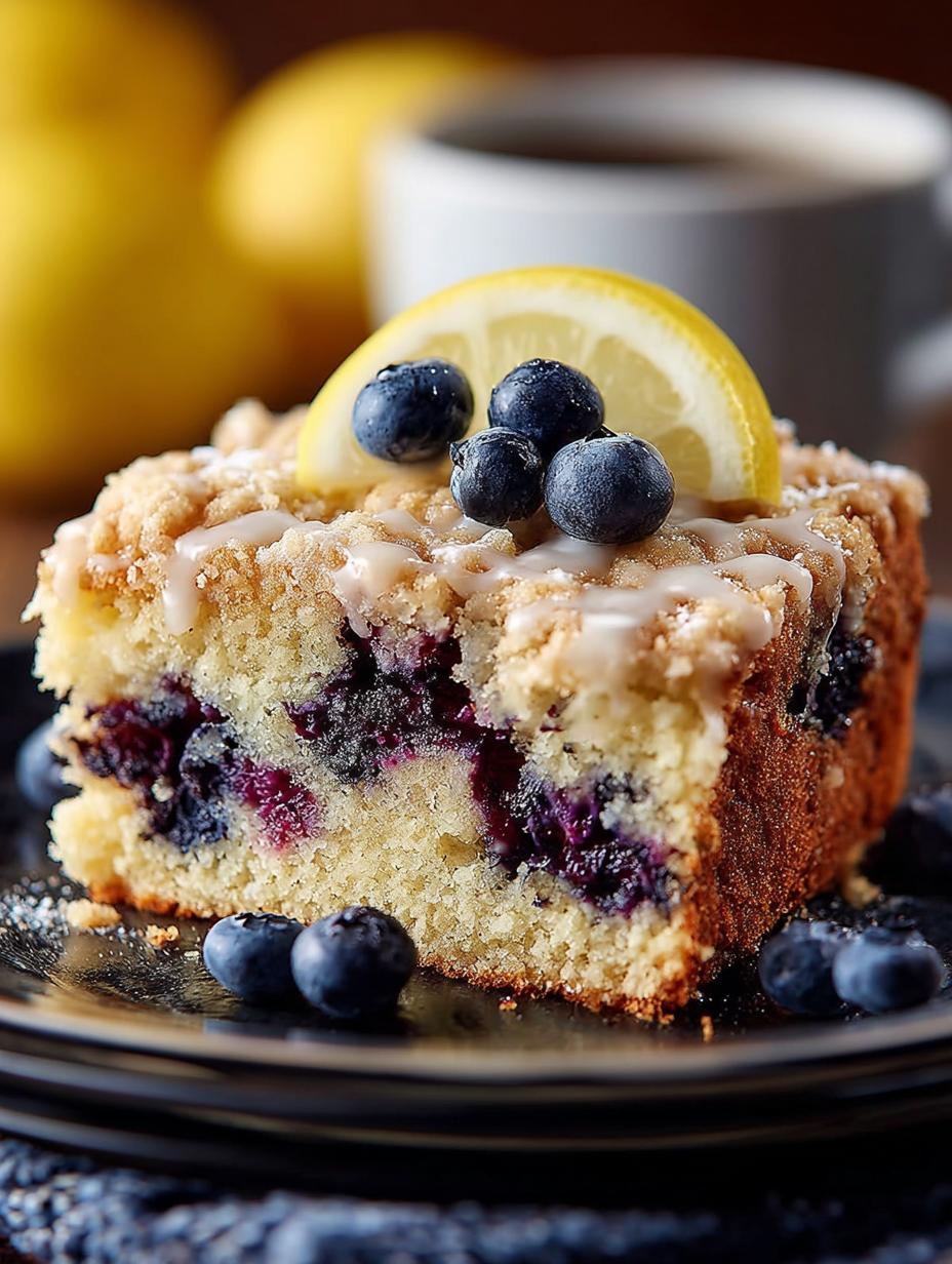 Delicious Blueberry Lemon Coffee Cake Recipe to Savor - Blueberry Lemon Coffee Cake - additional detail