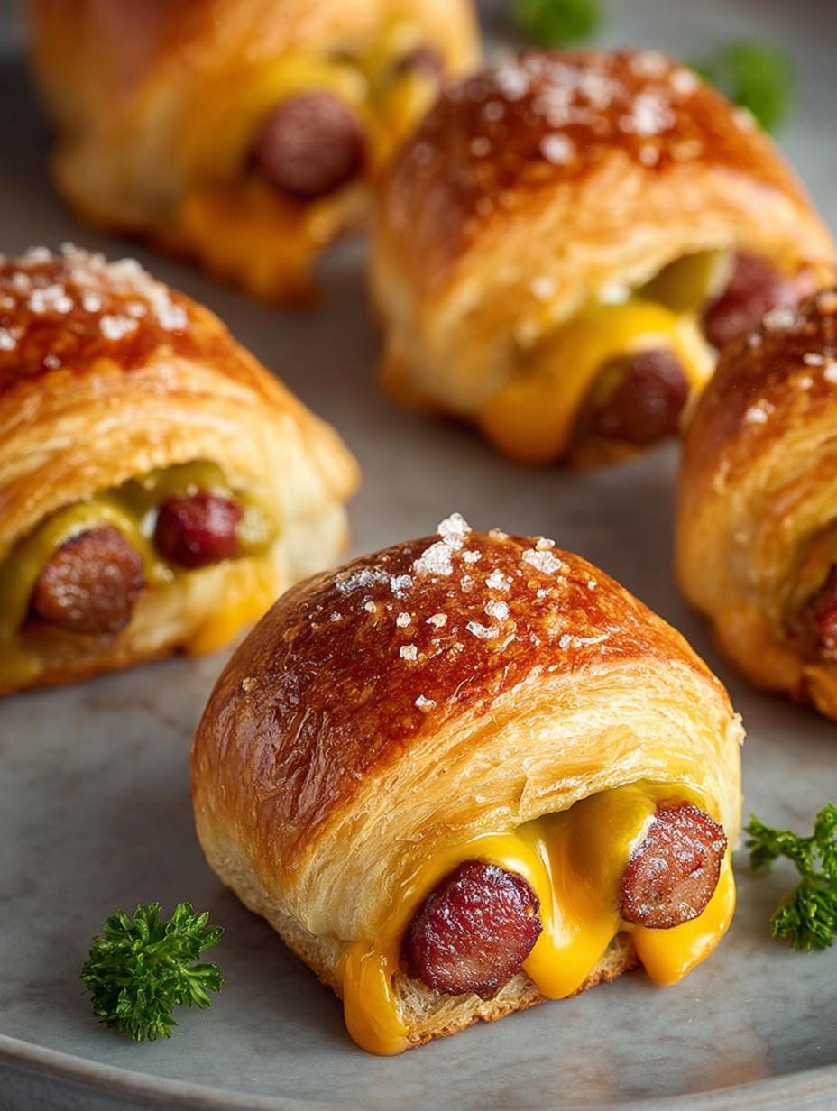 Cheeseburger Pigs Blanket