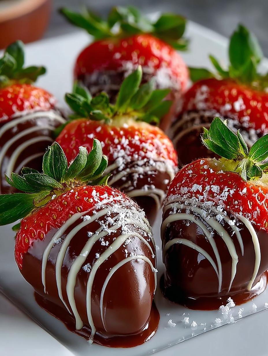 Decadent Chocolate Covered Strawberries for Every Occasion - Chocolate Covered Strawberries - main visual representation