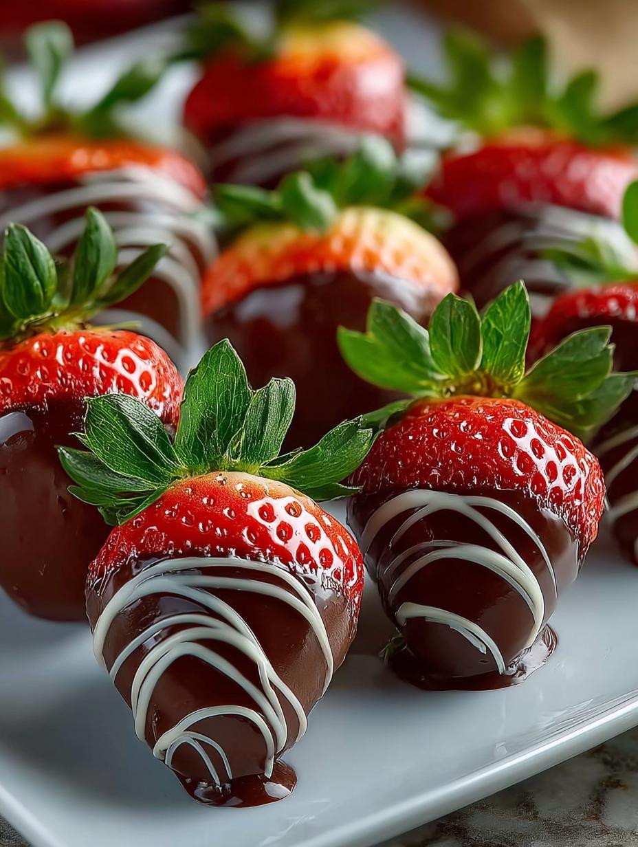 Decadent Chocolate Covered Strawberries for Every Occasion - Chocolate Covered Strawberries - additional detail