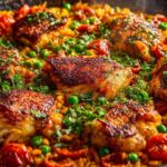 Chorizo Chicken Paella