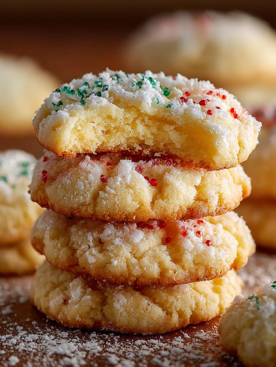 Christmas Gooey Butter Cookies