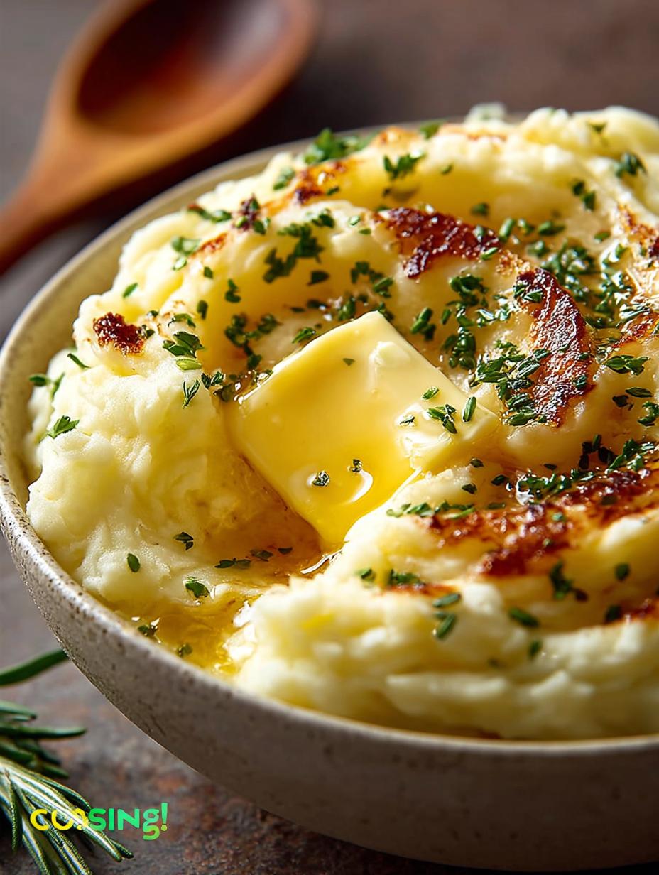 Creamy Garlic Mashed Potatoes
