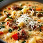 Creamy Parmesan Italian Sausage
