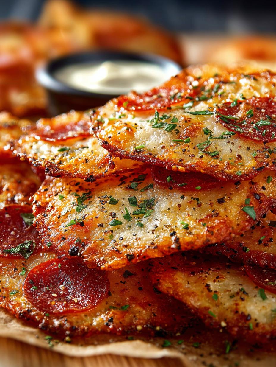 Crispy Pizza Chips: 7 Reasons You'll Love This Snack - Crispy Pizza Chips - main visual representation