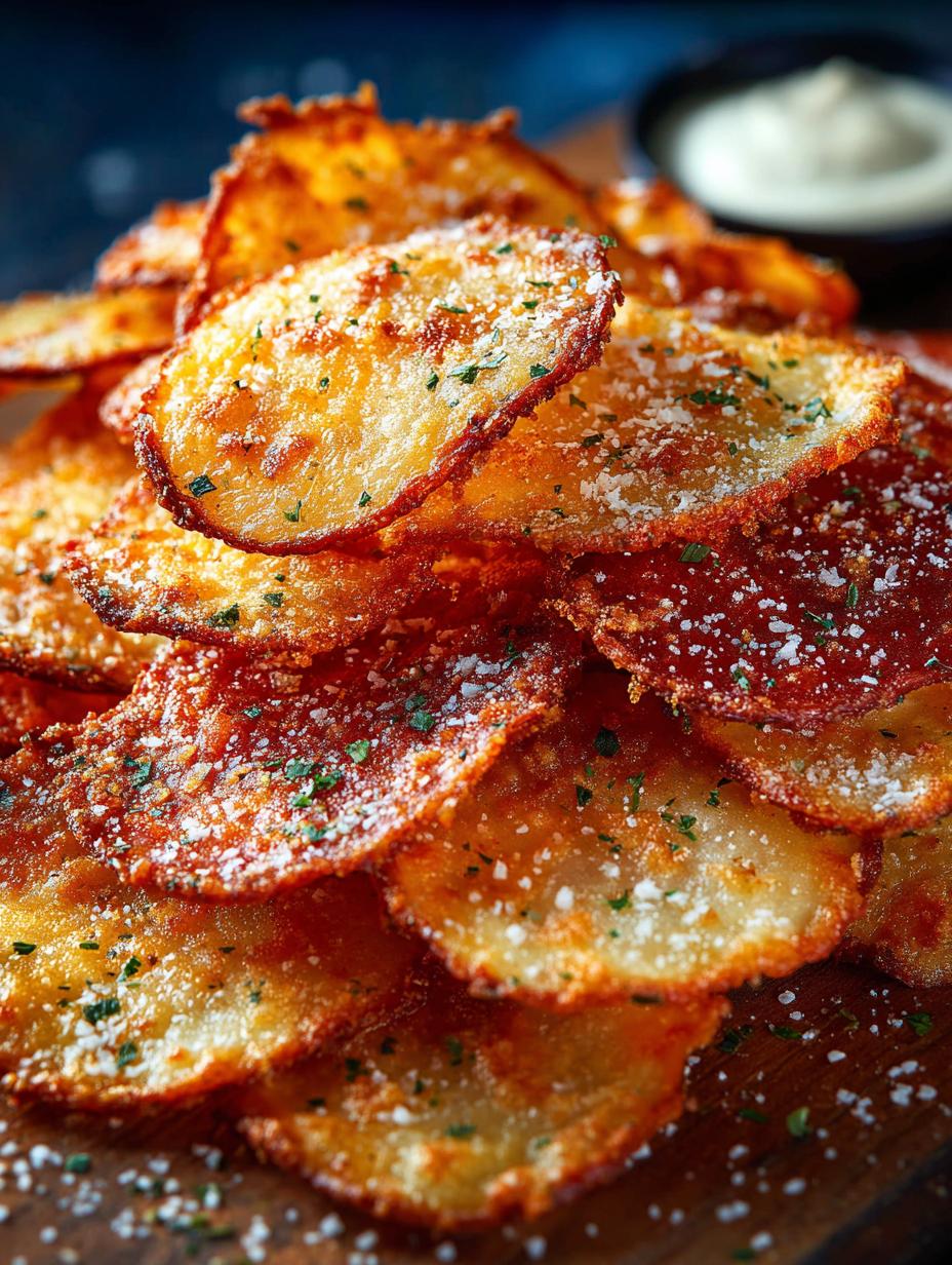 Crispy Pizza Chips