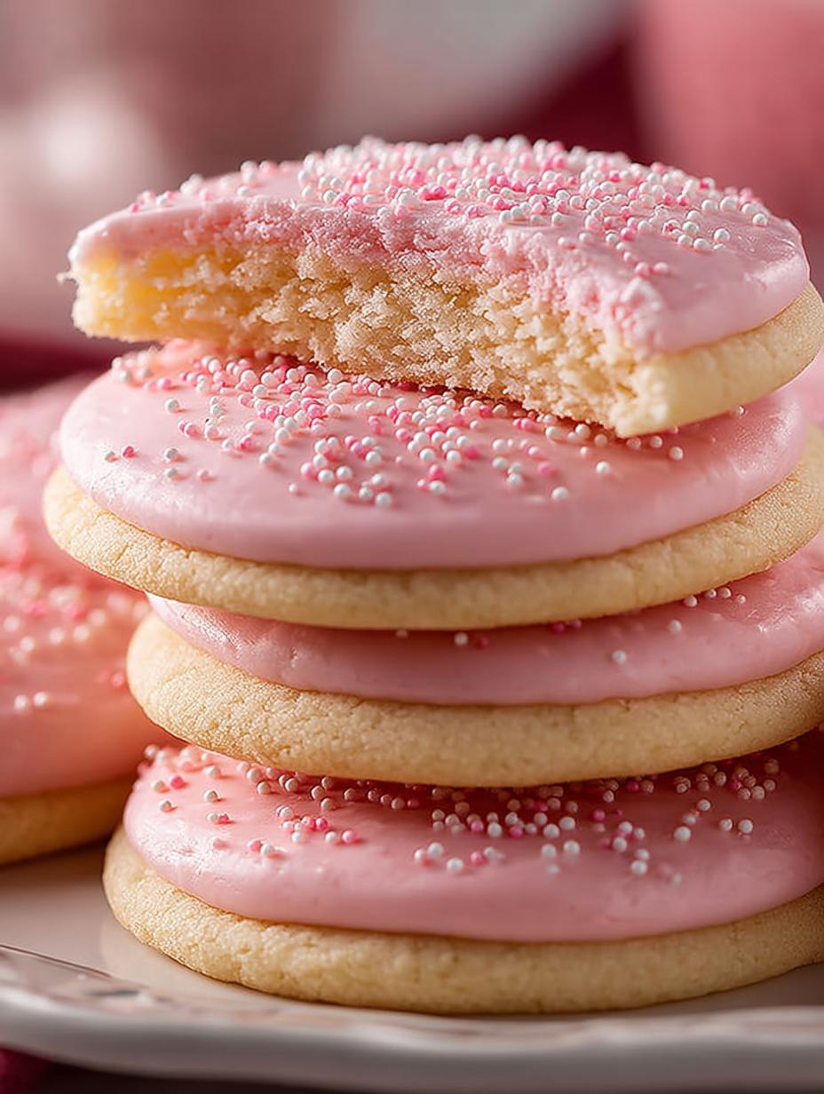 Crumbl Pink Sugar Cookies