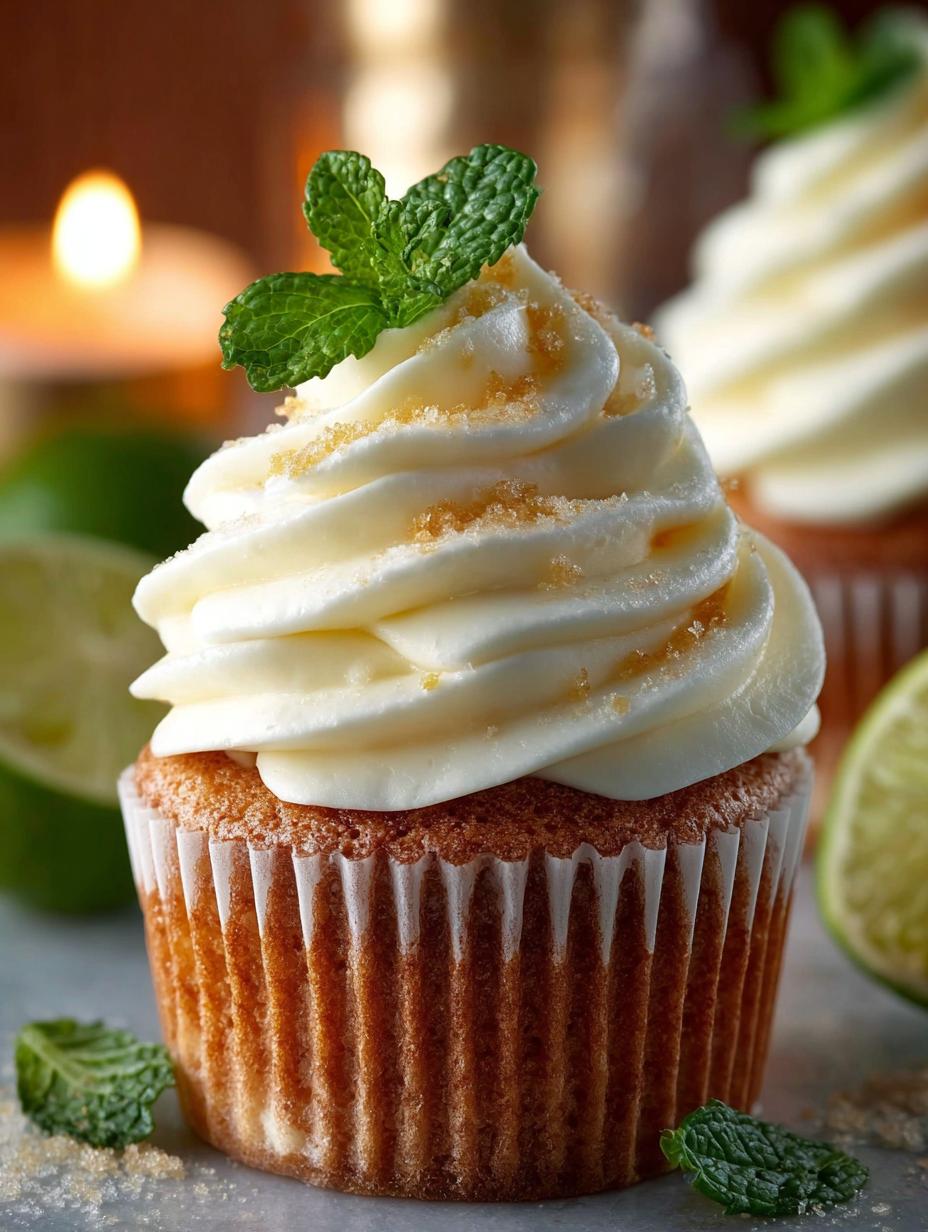 Delicious Ginger Moscow Mule Cupcake Recipe for Dessert Lovers - Ginger Moscow Mule Cupcake - main visual representation