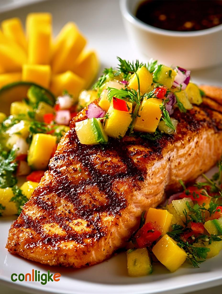 Easy Grilled Salmon with Mango: 5 Fresh Ways to Enjoy - Grilled Salmon with Mango - additional detail