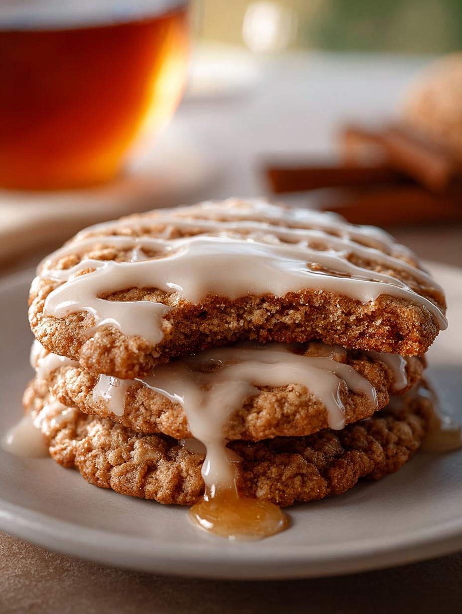 Maple Glazed Oatmeal Cookies: 12 Cozy, Sweet Treats - Maple Glazed Oatmeal Cookies - main visual representation