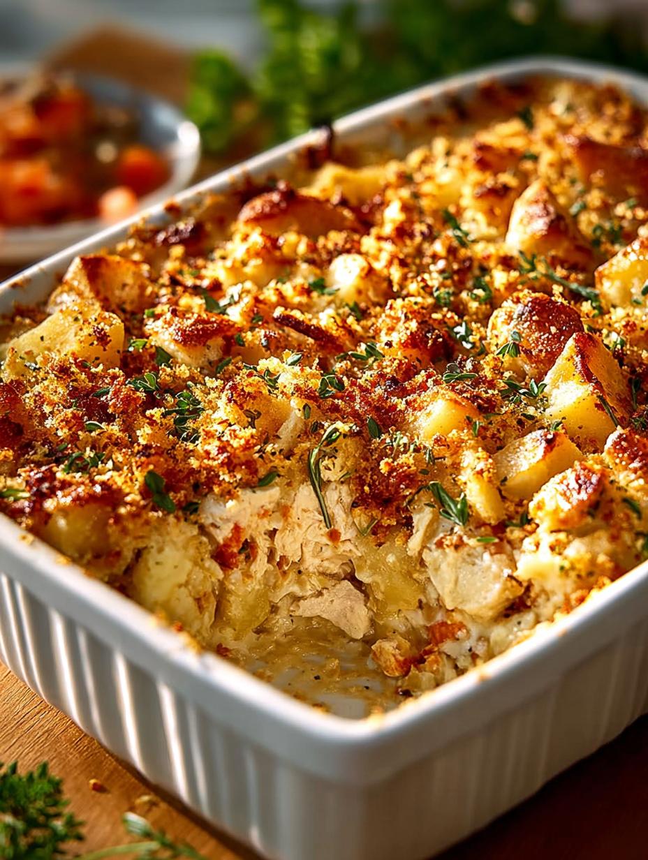Delicious Million Dollar Chicken Casserole Recipe - Million Dollar Chicken Casserole - additional detail