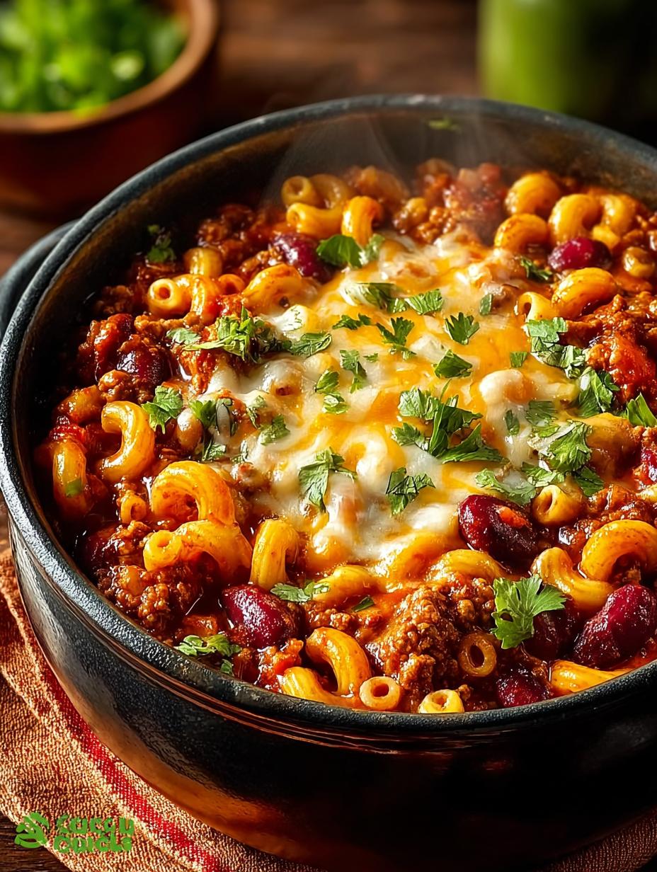 One Pot Chili Mac: 5 Reasons You'll Love This Comfort Dish - One Pot Chili Mac - additional detail