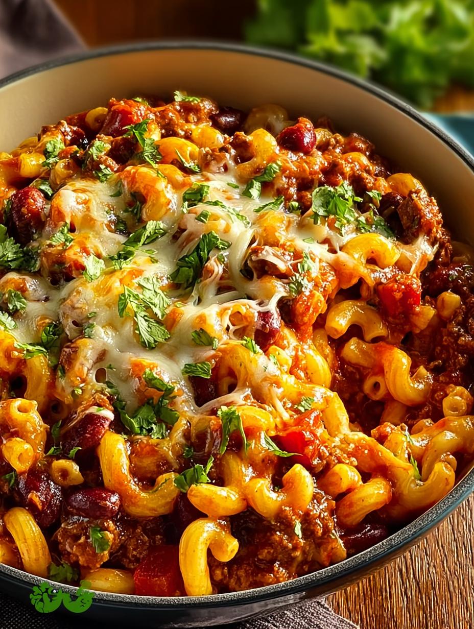 One Pot Chili Mac