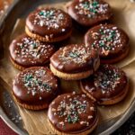 Reese Cup Ritz Cookies