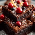 Reindeer Brownies Holiday Treat