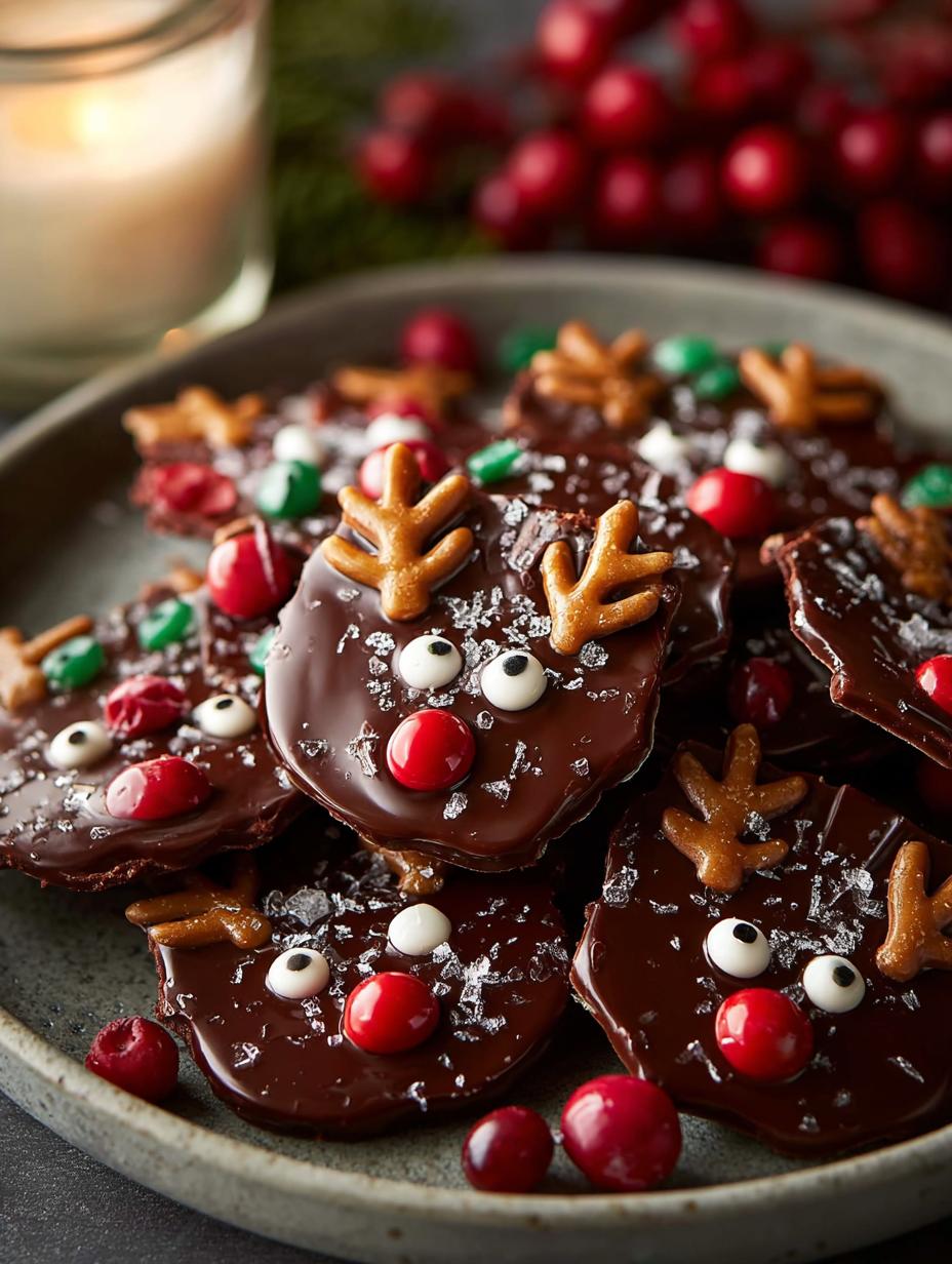 Reindeer Christmas Bark: 5 Steps to a Festive Treat - Reindeer Christmas Bark - additional detail