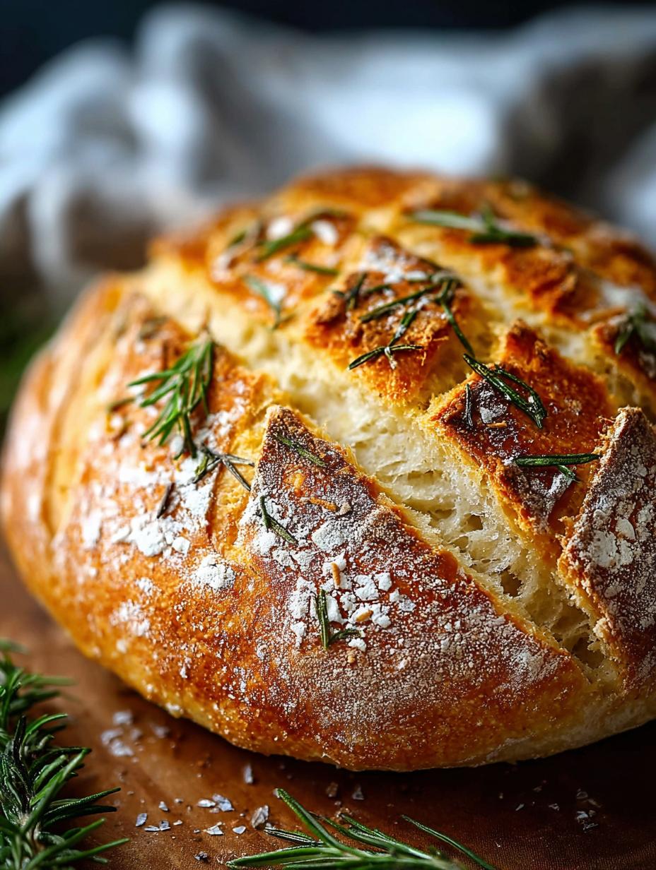 Rosemary Sea Salt Bread: 7 Tips for Perfect Rustic Loaf - Rosemary Sea Salt Bread - additional detail