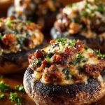 Sausage Stuffed Portobellos