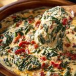 Slow Cooker Spinach Queso