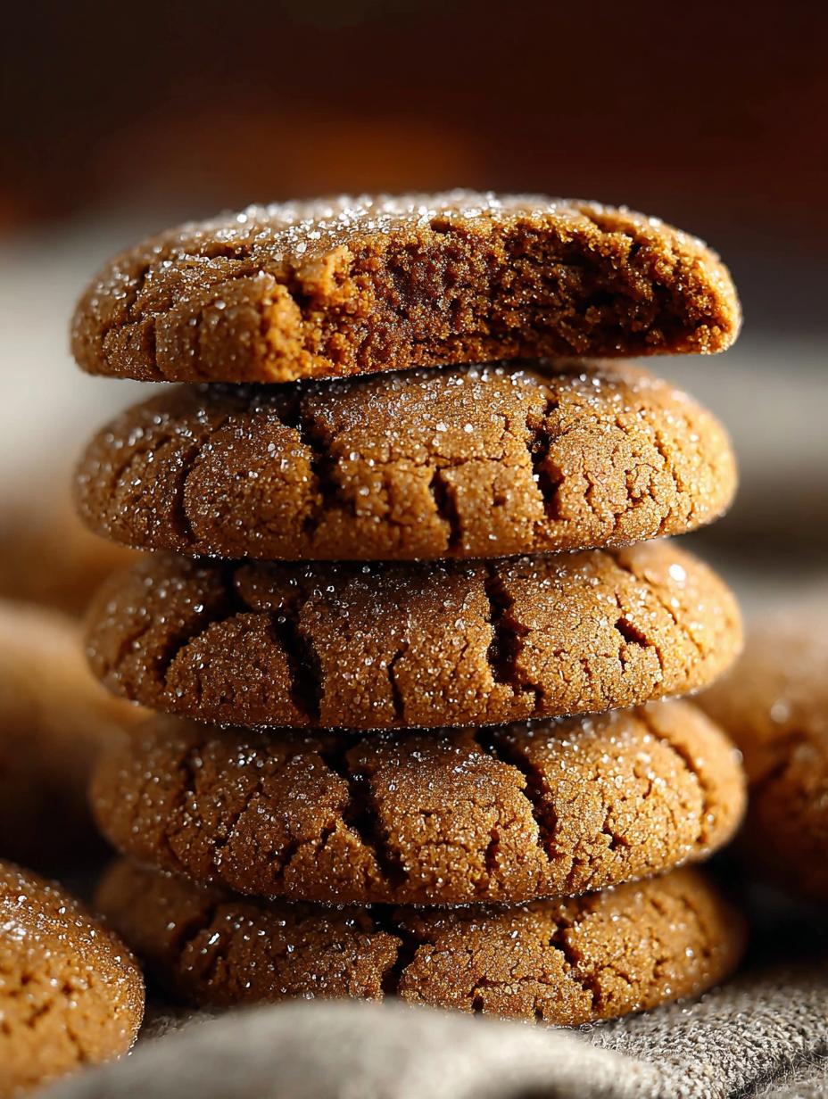 Super Soft Molasses Cookies You Need This Holiday - Soft Molasses Cookies - main visual representation