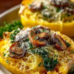Spaghetti Squash with Mushroom