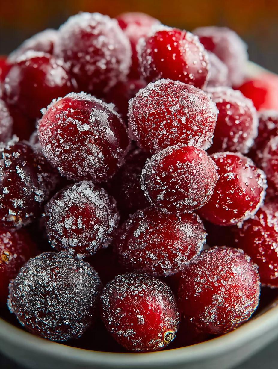 Sugared Cranberries: 5 Reasons to Love This Holiday Treat - Sugared Cranberries - main visual representation