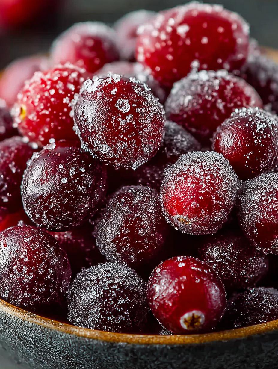 Sugared Cranberries: 5 Reasons to Love This Holiday Treat - Sugared Cranberries - additional detail